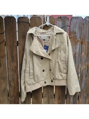 NWT Universal Thread Tan Beige Women Coat  XXL